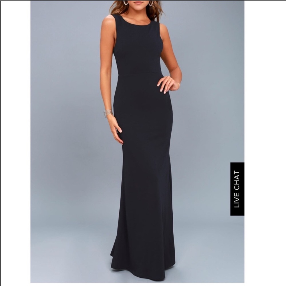 Lulu’s Call My Name Backless Maxi Dress